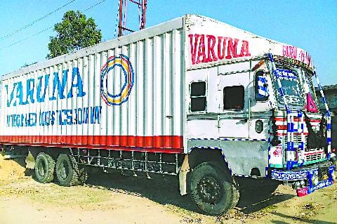 The company's couriers were carrying loaded into cattle trucks