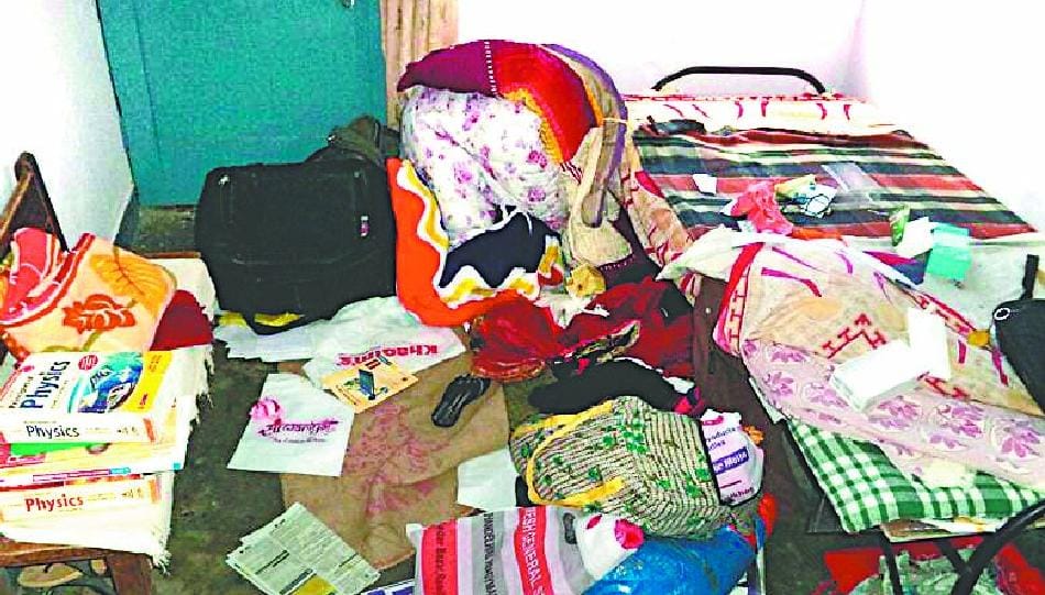 The school's residential colony theft