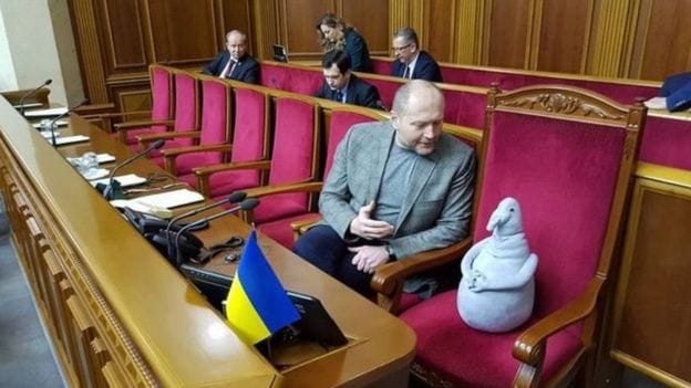 When toy took seat in Parliament!