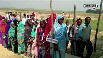 Heavy Voting in Siddharthnagar at Nepal Border in up fifth phase election 