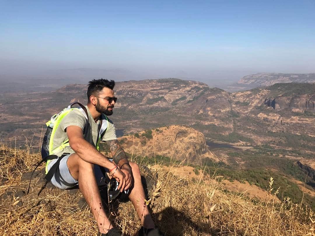 Virat Kohli and Ajinkya Rahane Went For Trekking