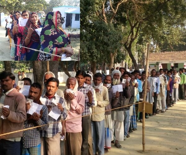 highlights of fifth phase polling of Uttar Pradesh.