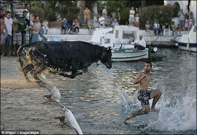 photos from around the world capture the moment JUST before impact 
