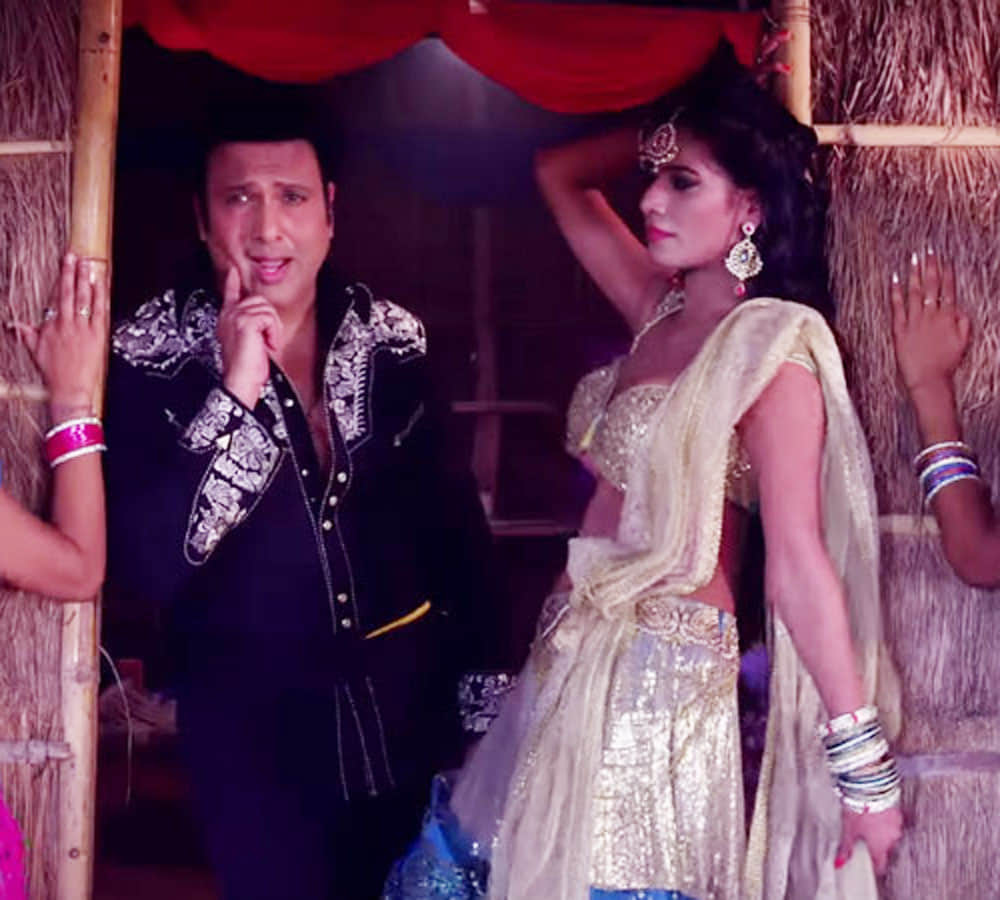 govinda watch poonam pandey photo and throw her out his film
