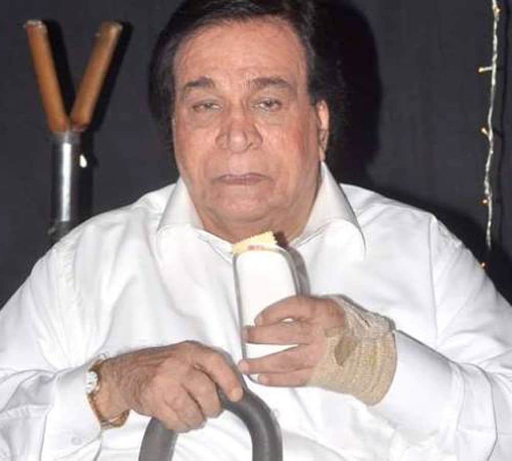 kader khan last situation