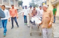Accident, wedding, car, crashed, tree, killing two, four injured, jind