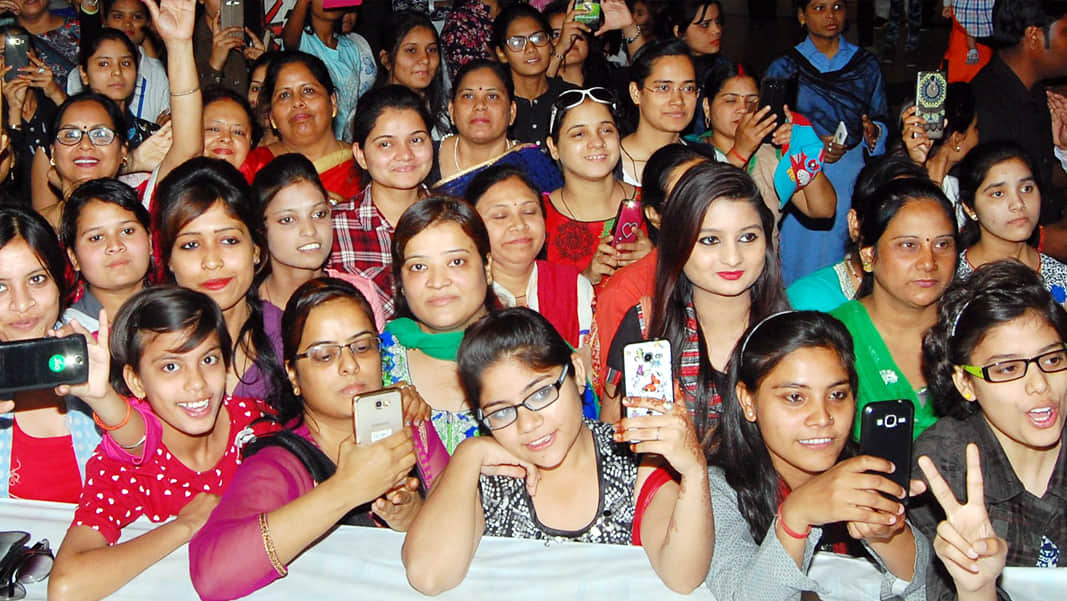 film star arbaz khan in kanpur