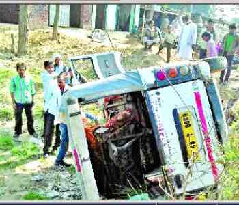 15 injured in road accidents, two serious