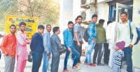 Three days, discharge, strike now, people suffering, bank, jind