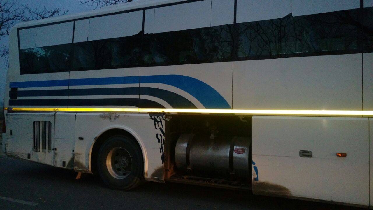 bus hits car and boy head cut from body at faridkot of punjab