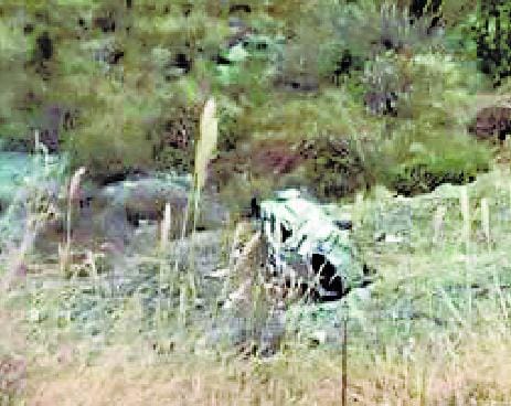 car accident in bonderi, three injured