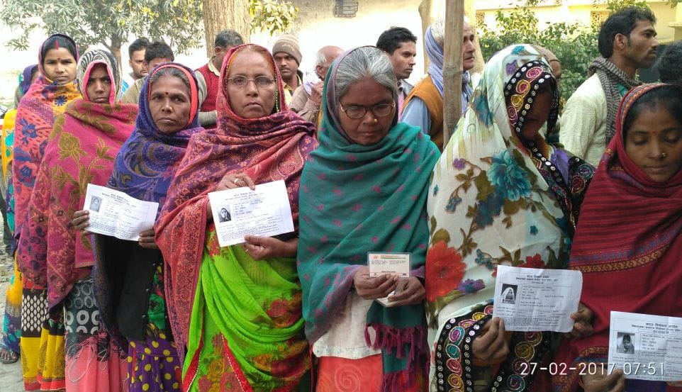 Women were in the forefront of the youth vote