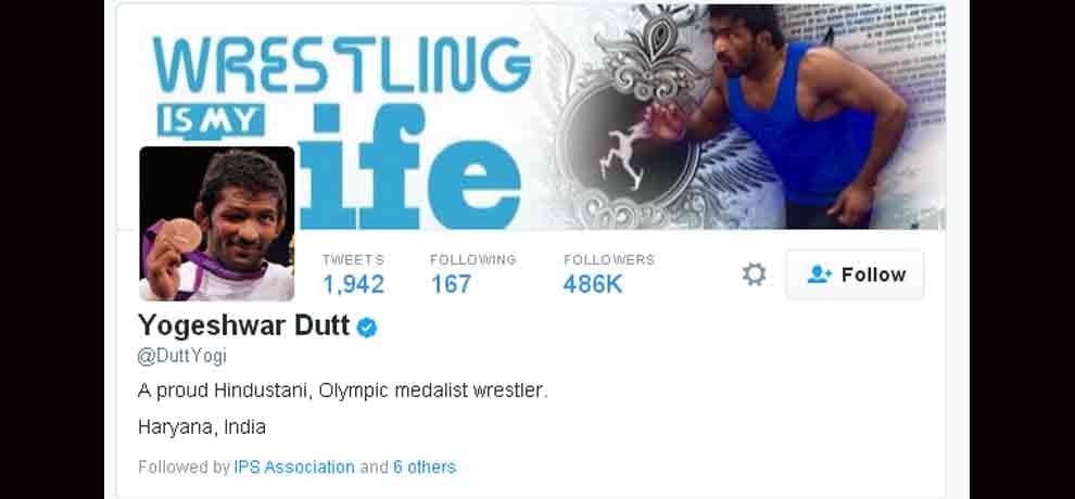 Olympian wrestler yogeshwar dutt compares gurmehar kaur with adolf hitler and osama bin laden