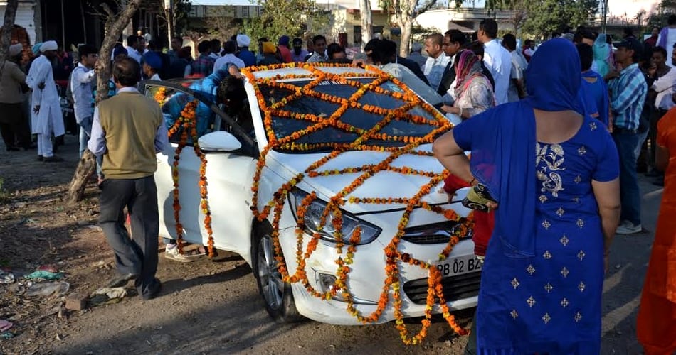 for dowery nri bride left groom, punjab hoshiarpur news