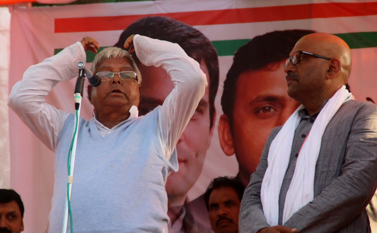 Laloo Yadav again attack on PM Modi on Ganga issue