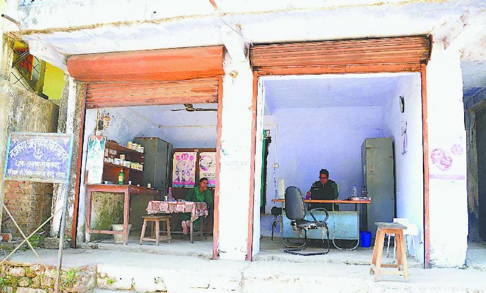 Ayurvedic hospital in rented houses in the district 34