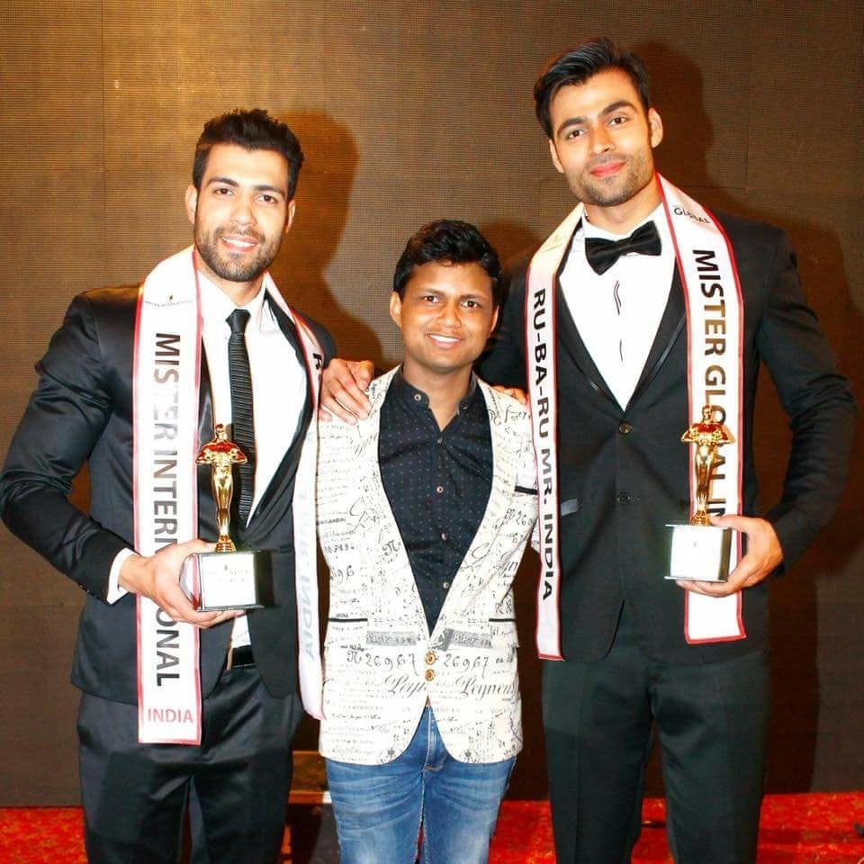 Shreekant Diwedi become Mr global india 2017