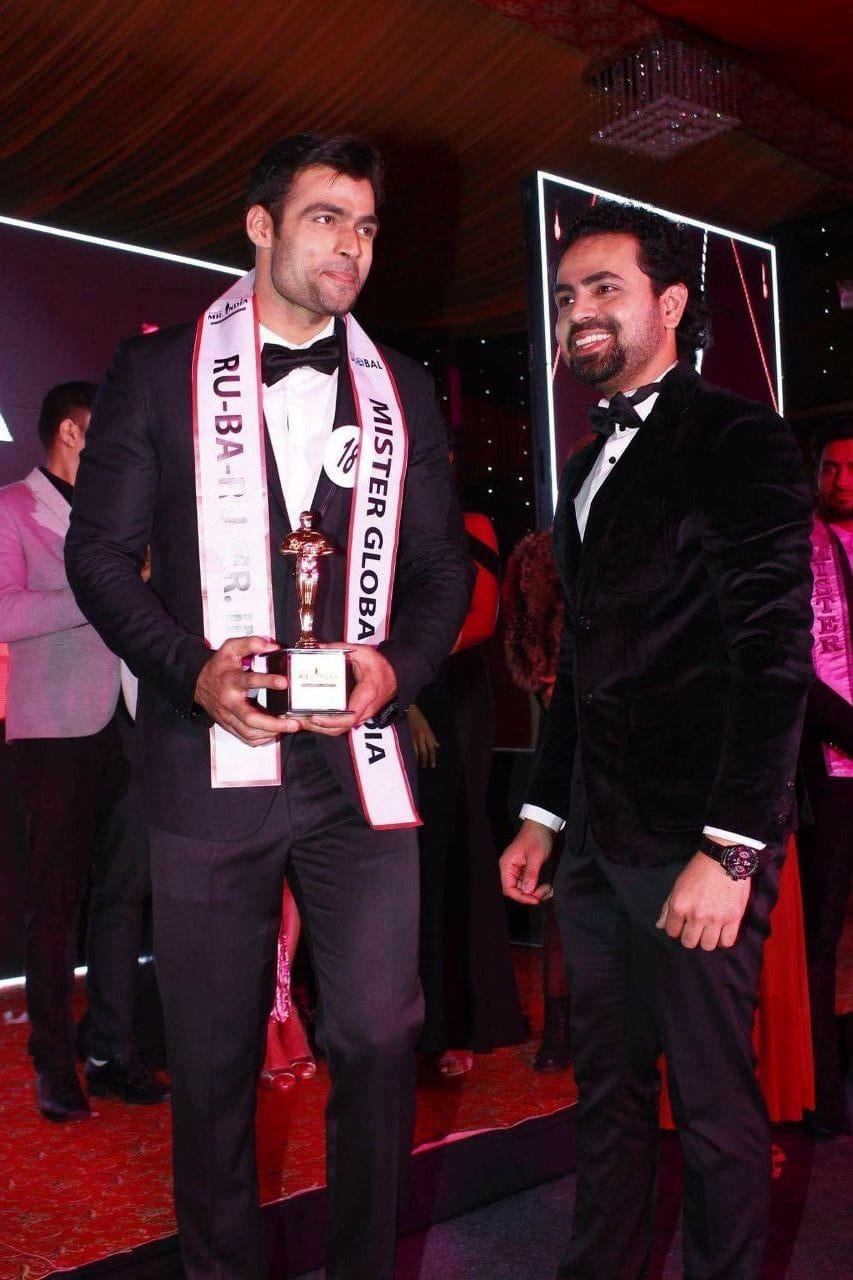 Shreekant Diwedi become Mr global india 2017