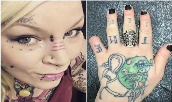Woman claims to have cut off her little finger then bragged about it on Facebook