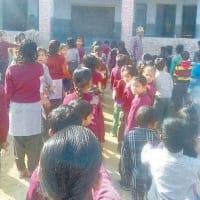 sonipat, school, no teacher