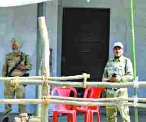 EVM brought to centre