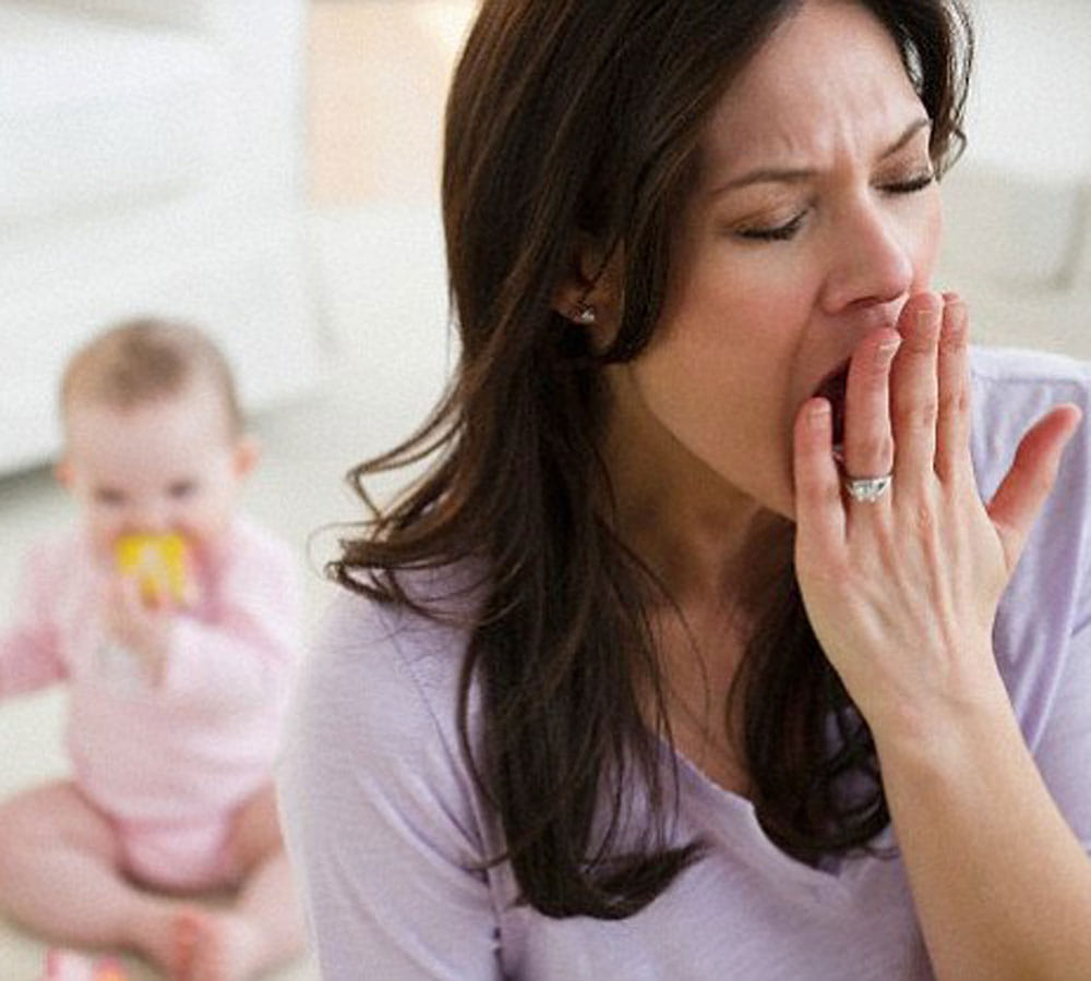 mothers sleep is affected by children