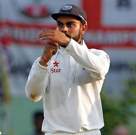 Is DRS is not working in favour of captain Virat Kohli?