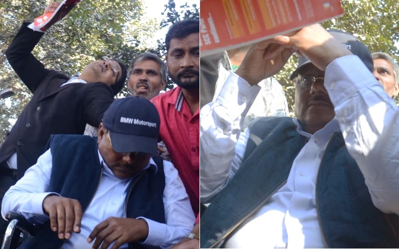 advocates beats yadav singh in lucknow court