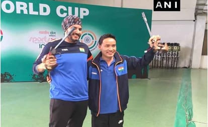 ISSF World Cup: Jitu Rai wins gold, Amanpreet Singh bags silver in 50m air pistol event