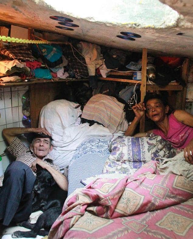 this couple is living in sever since 22 years.