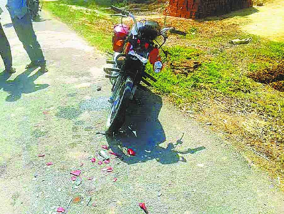 Clashed with SUV, the death of the elderly