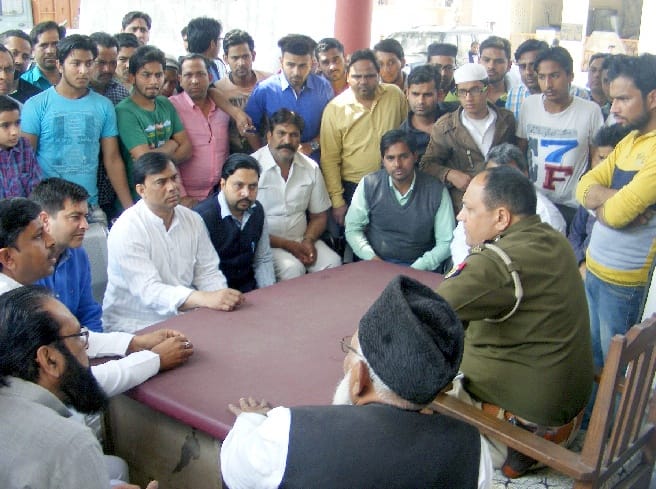 Police station to arrest the attackers gherry