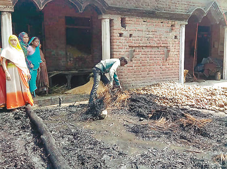 Jlin seven huts in mysterious circumstances