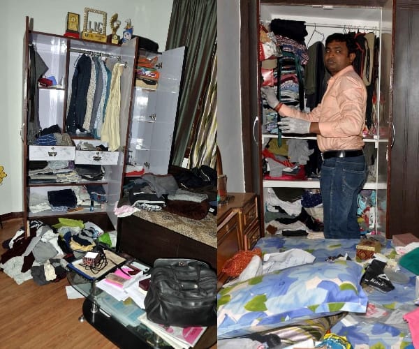 theft in vajeerganj in Lucknow.