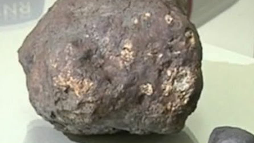 stone fell from space