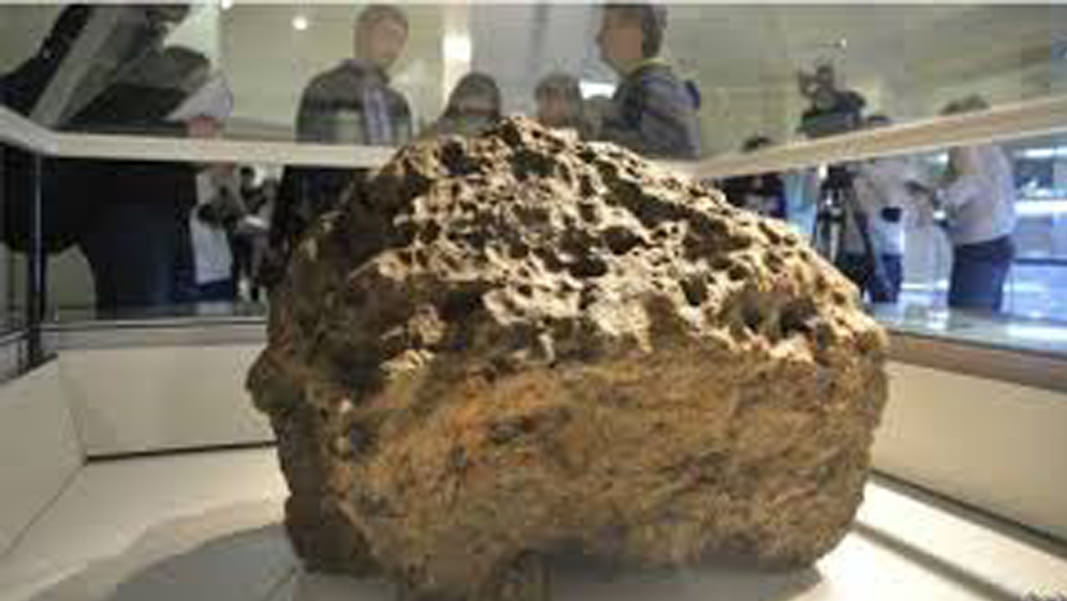 stone fell from space