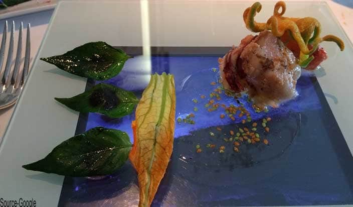 this restaurant serves food  on i-pad 
