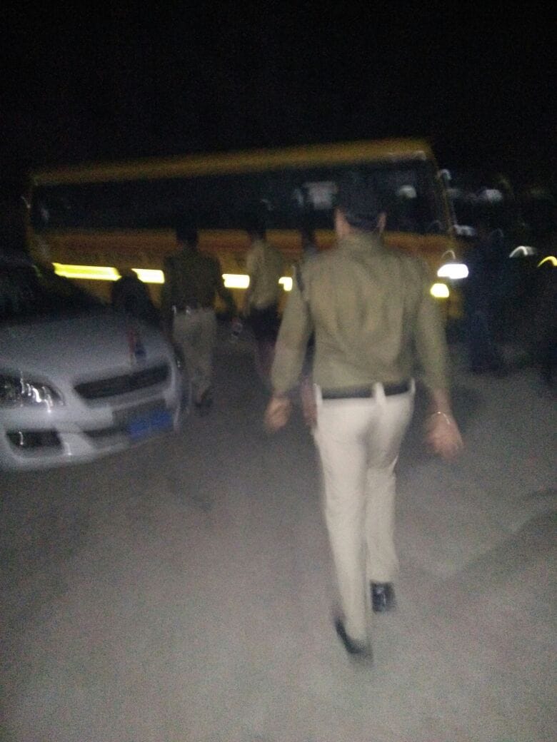CRPF and Rajasthan police fight, firing