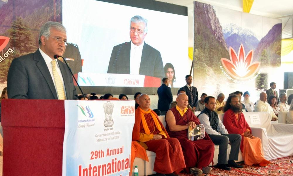 international yoga festival 2017 in rishikesh