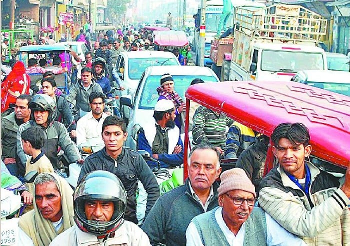 There is no plan, the traffic jam