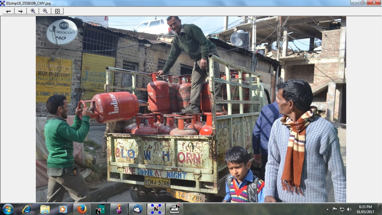 Now gas cilendre cost increase in solan