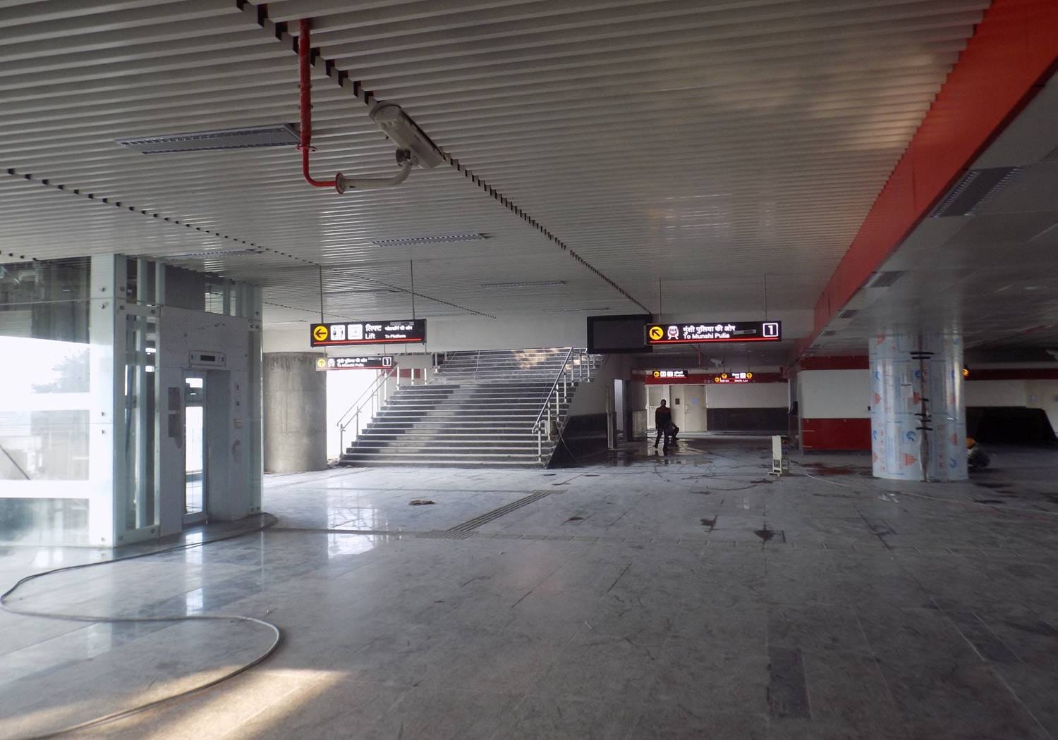 metro trial completed between charbagh to transport nagar