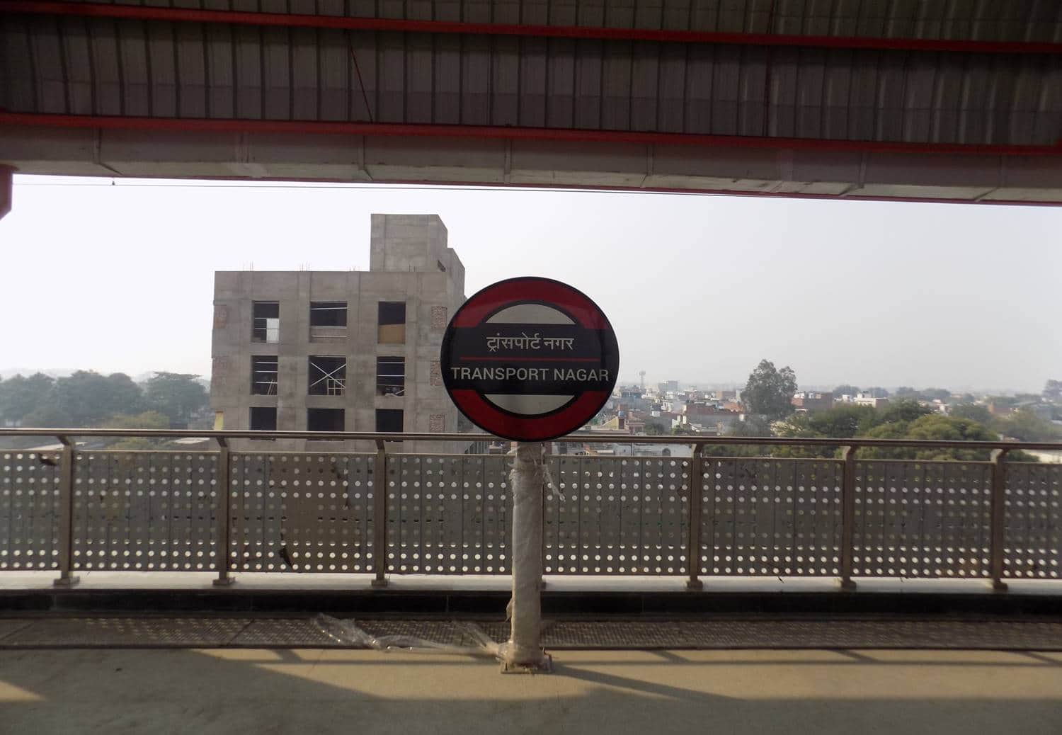 metro trial completed between charbagh to transport nagar