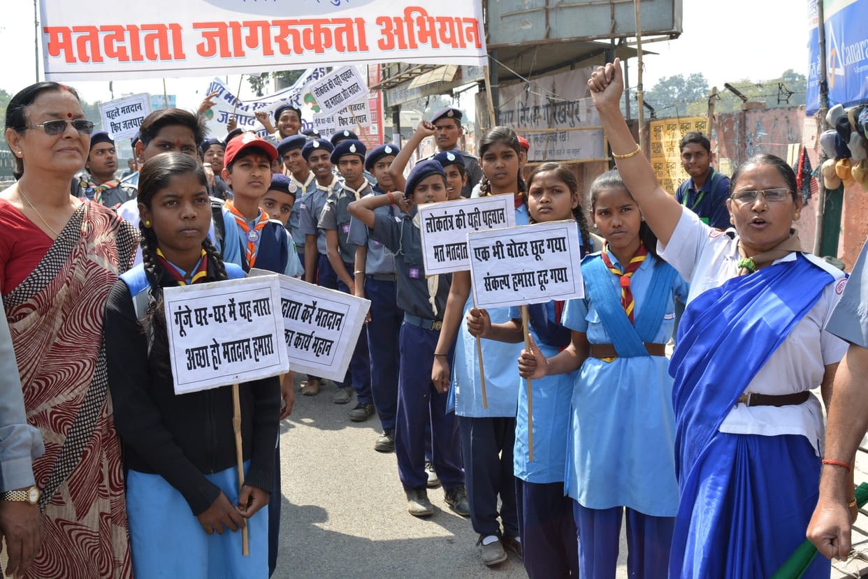 rally to aware voting