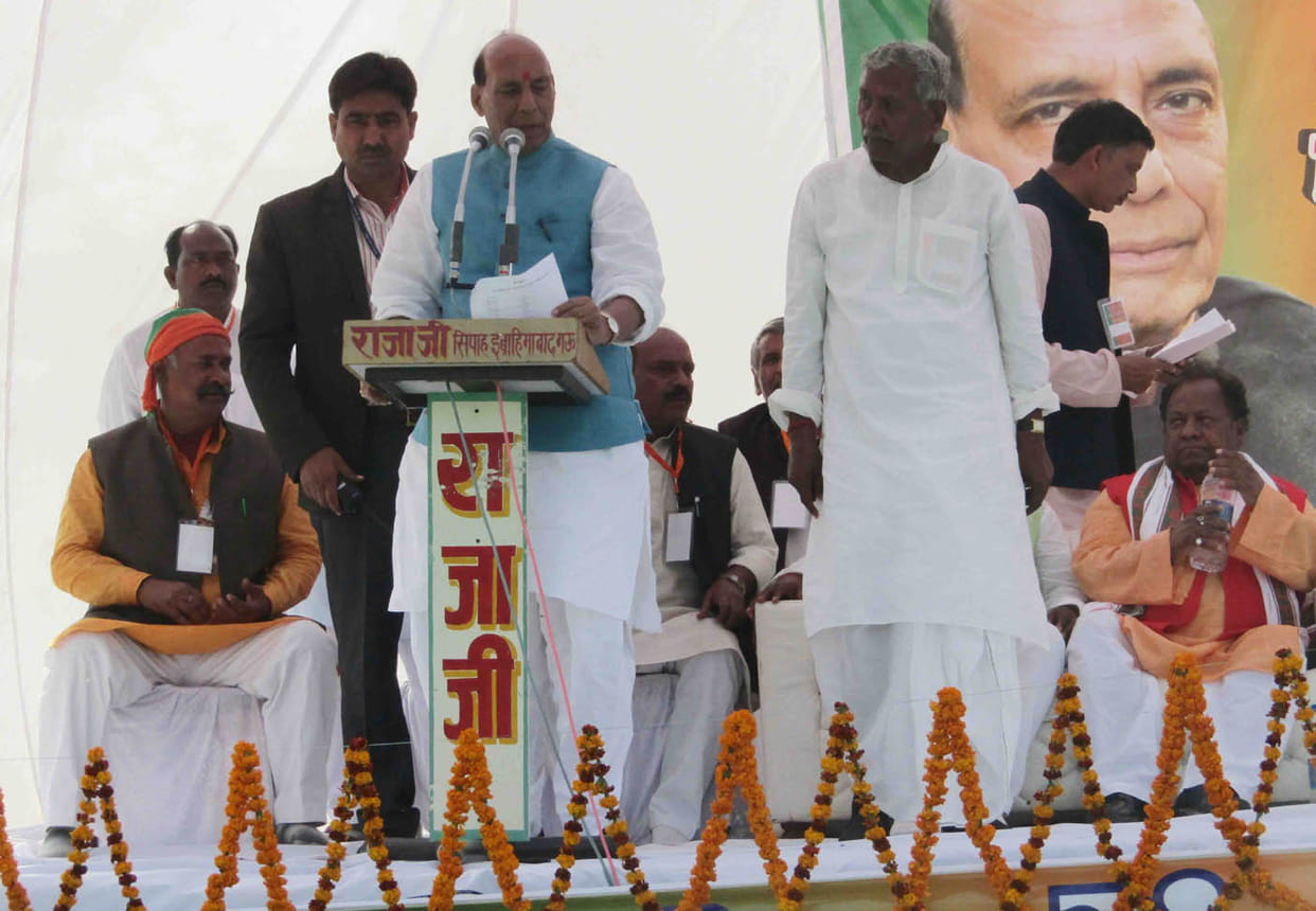 BJP government has jailed mafia goon
