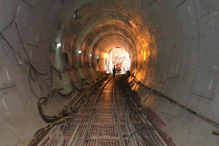 metro trial completed between charbagh to transport nagar