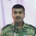 किरण रिजिजू ने आर्मी जवान का वीडयो किया शेयर 