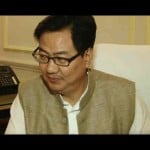 kiren rijiju uploaded video of a jawan criticized afzal supporters 
