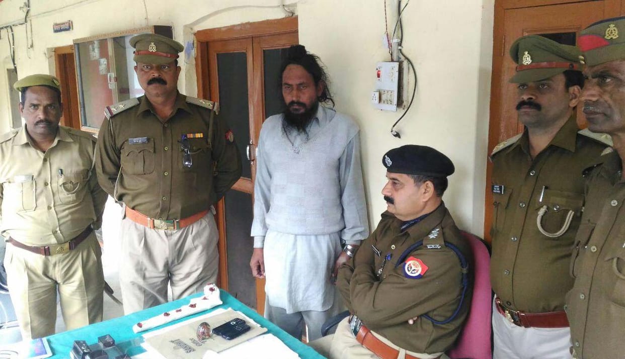 Arrested a rogue loot including bike