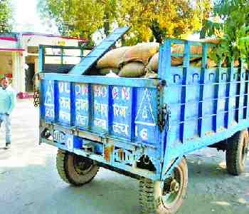 66 quintals grain caught of the black market